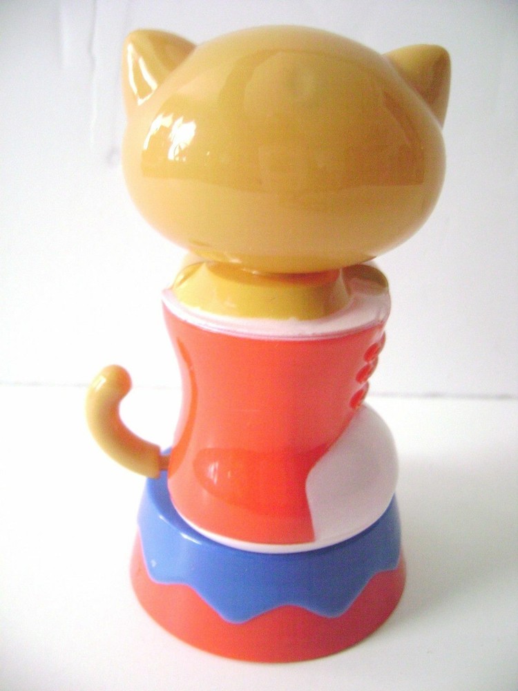 Solar Dancing Red Ginger Tabby Cat ~ NIP