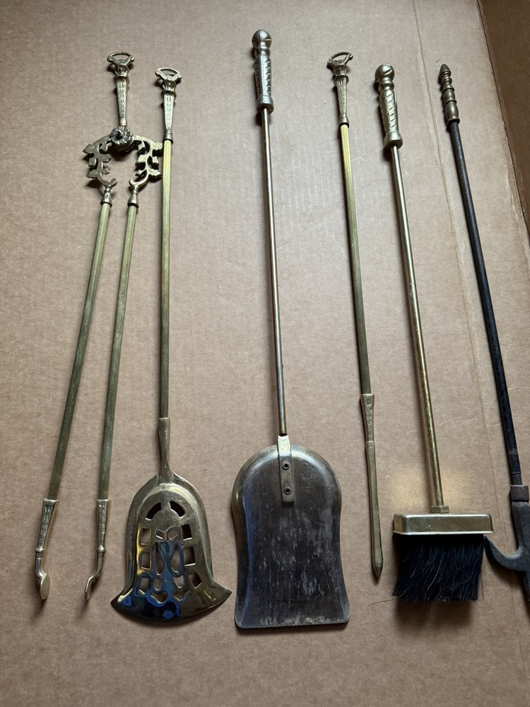 Vintage Hunting Theme Fire Place Tools