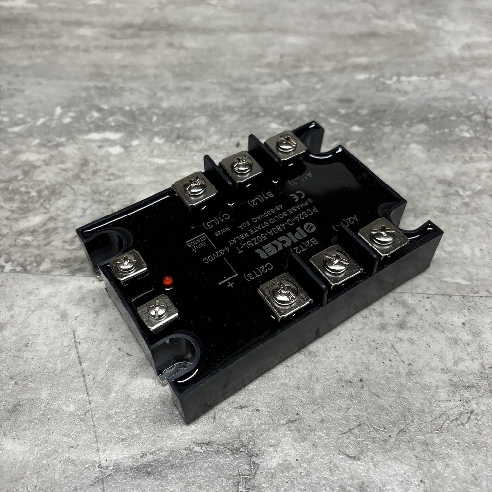 Picker PCS24-D-480A-50ZSL-T 3 Phase Solid State Relay, Panel Mount, New