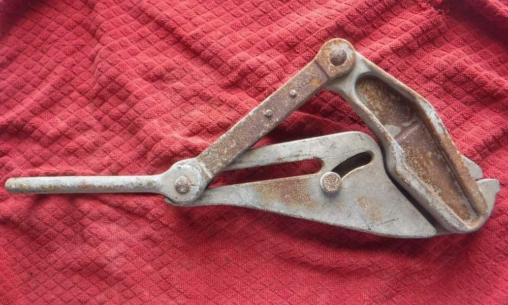 Dicke Tools Parallel Jaw Grip Wire Cable Puller 4075-D 1/2 - 3/4 15000 Lbs B