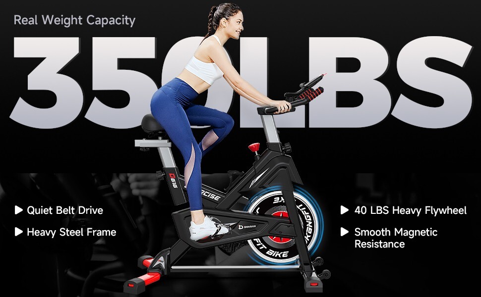 Indoor Cycling Bike for Home Gym Stationary Exercise Bike Magnetic Cycle Bike