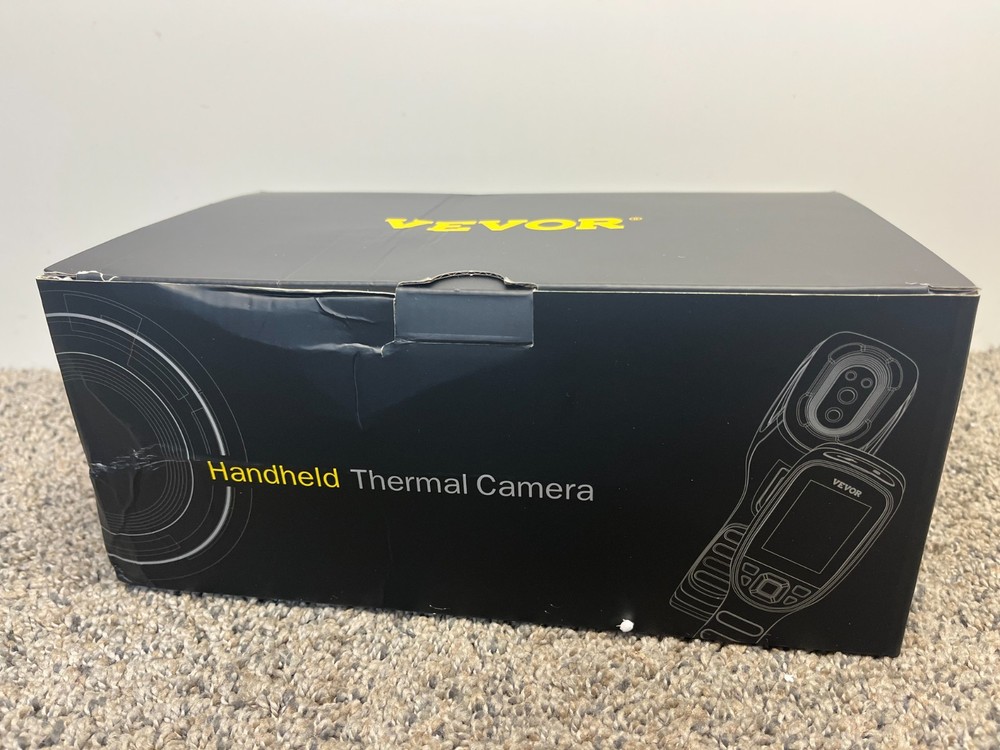 VEVOR HANDHELD THERMAL CAMERA MODEL #SC240N ( OPEN BOX)