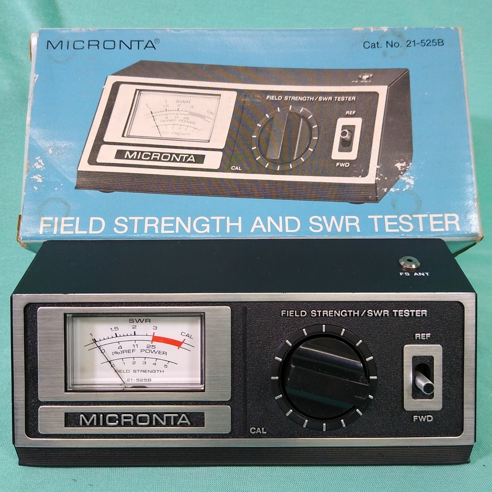 Micronta Field Strength and SWR Tester Model 21-525B