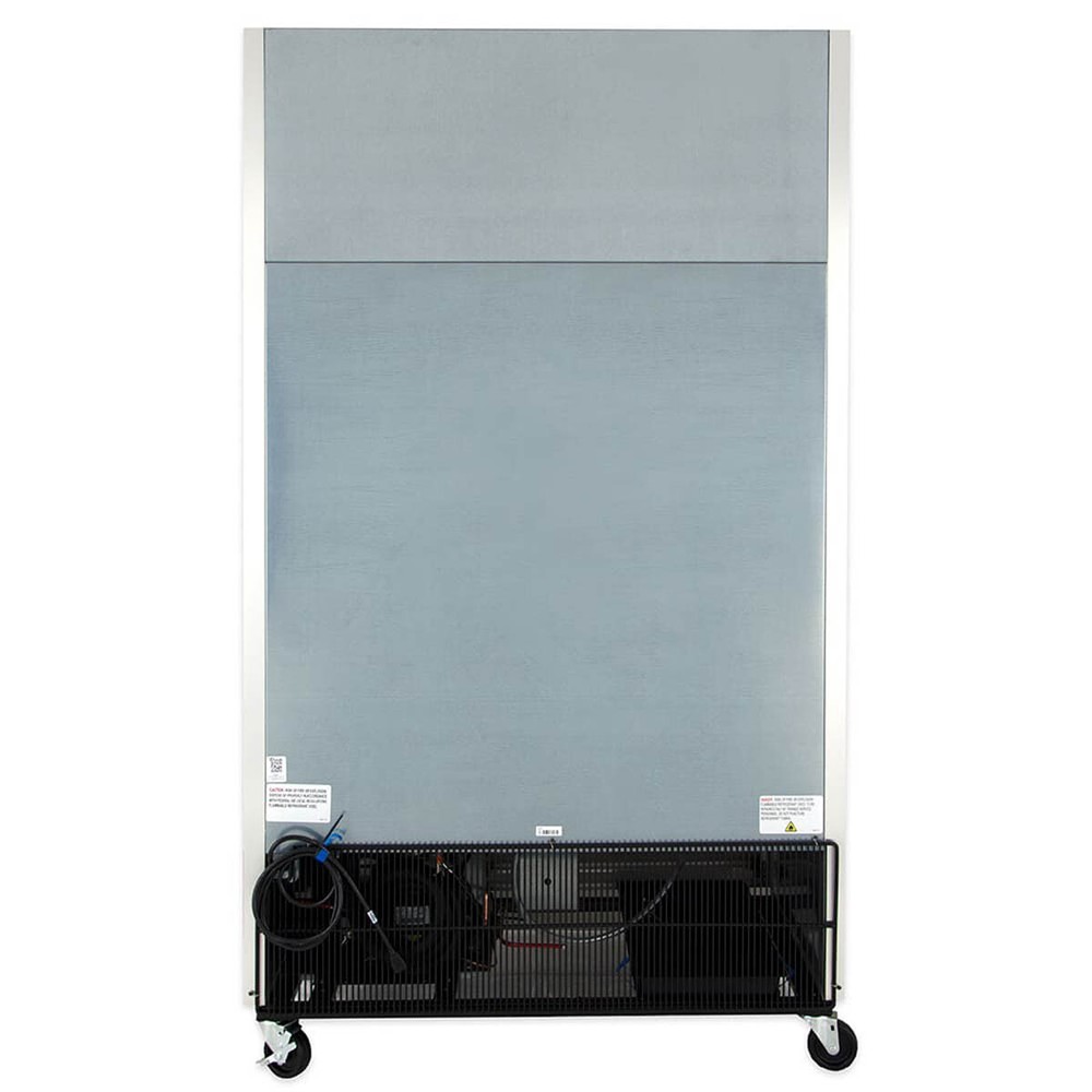 True T-43-HC 47" each-In Two Section Solid Swing Door Refrigerator, 43 Cu. Ft.