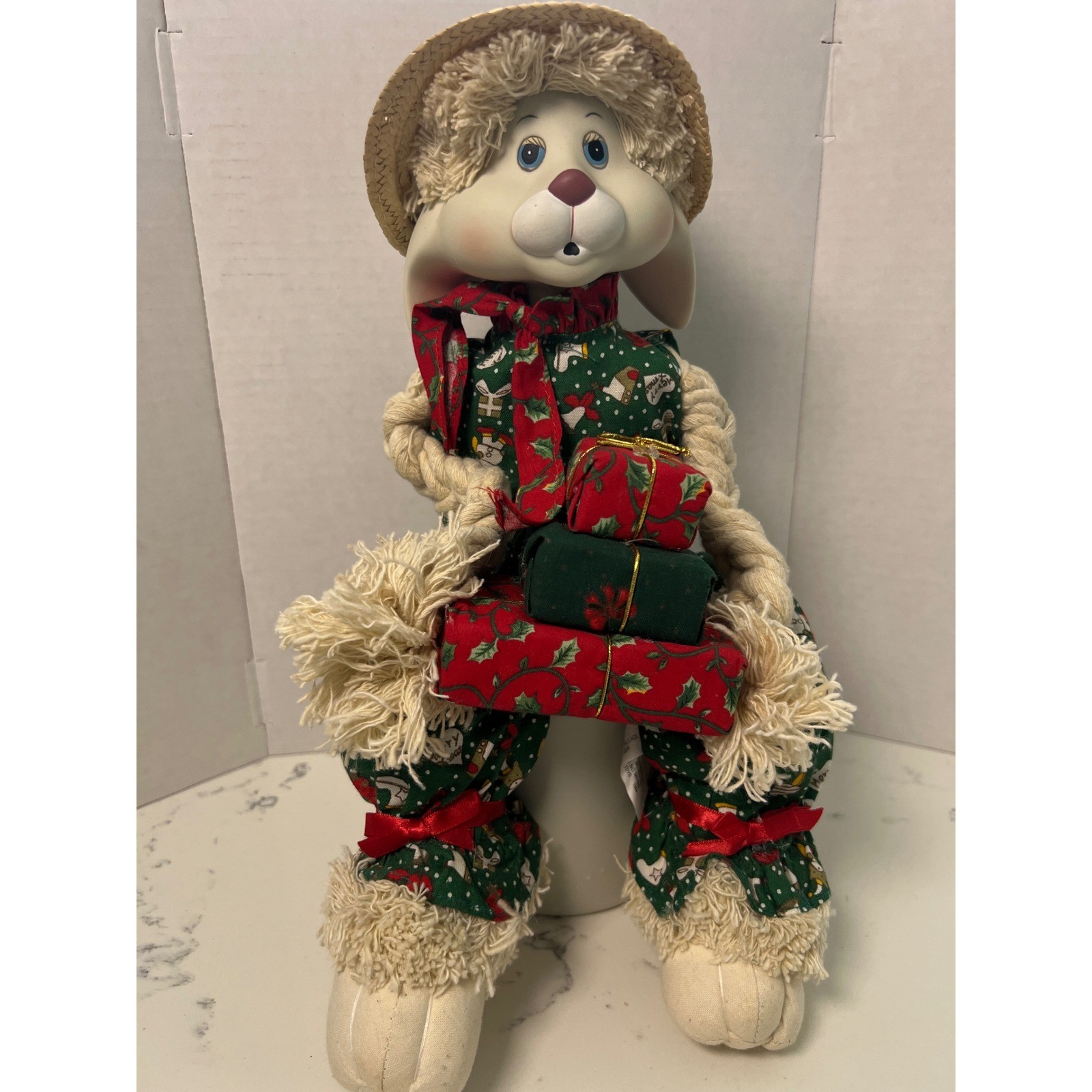 Vintage 1994 House of Lloyd,Christmas Around the World , "Floyd" Bunny