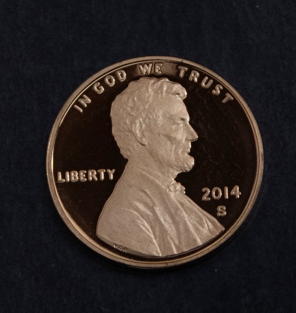 2014 S Lincoln Shield Cent Gem Proof  Lot 4690