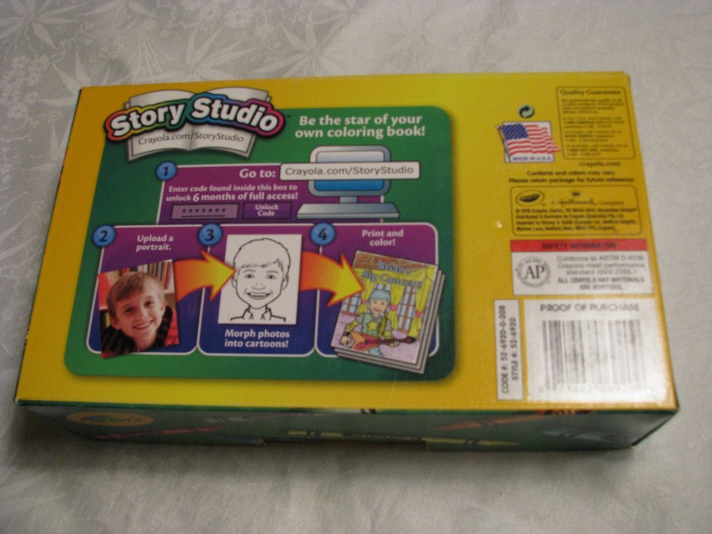 2010 CRAYOLA Boxed Set 120 Crayons Used