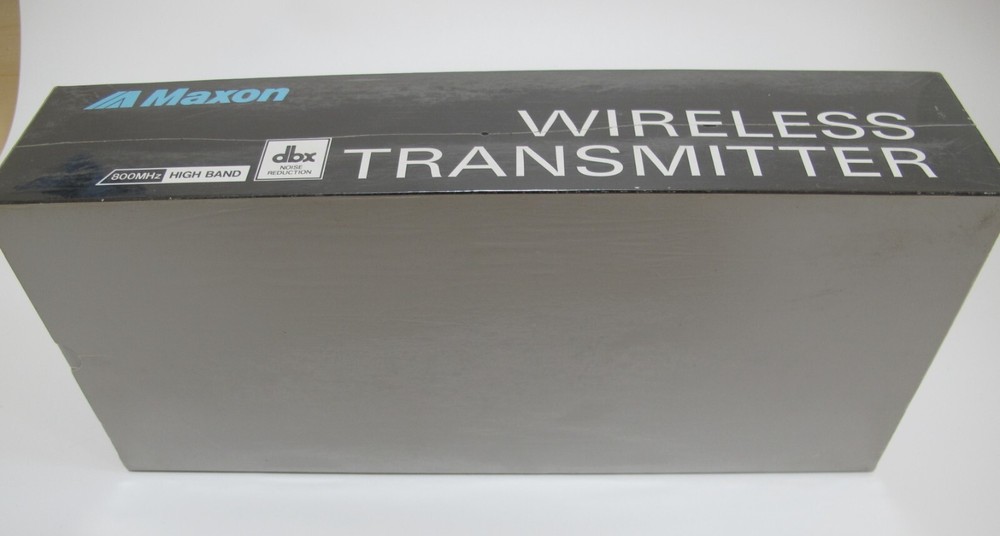 Maxon wireless transmitter mtx8 800MHz HIGH BAND B16 dbx unopened