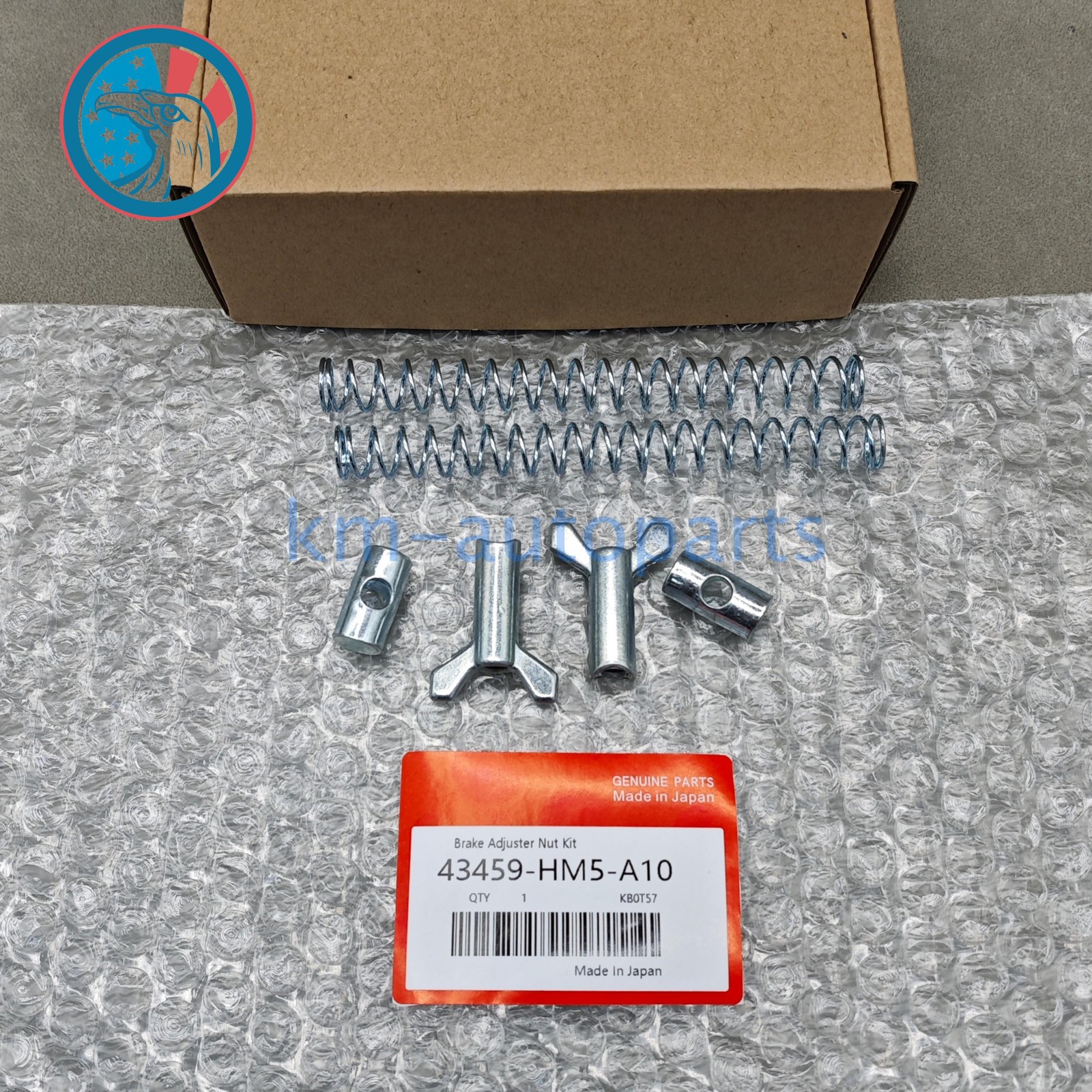 OEM! Rear Brake Adjuster Nut Kit for Honda FourTrax 300 TRX300 Rancher 350 420