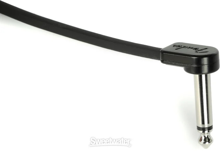 Fender Blockchain 16-inch Patch Cable Straight to Right Angle (3-pack)