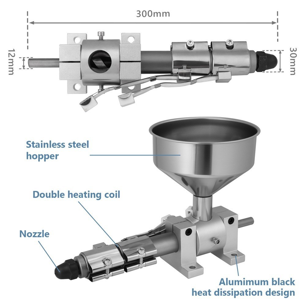 3D Printing Filament Extruder Microplastic Heating Extrusion Processing Machine