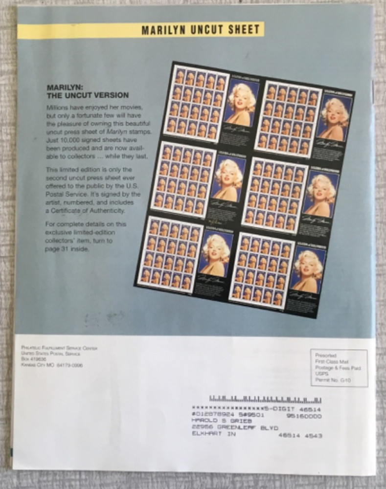 2 Stamps etc A Direct Mail Catalogs April to September 1995 Issues