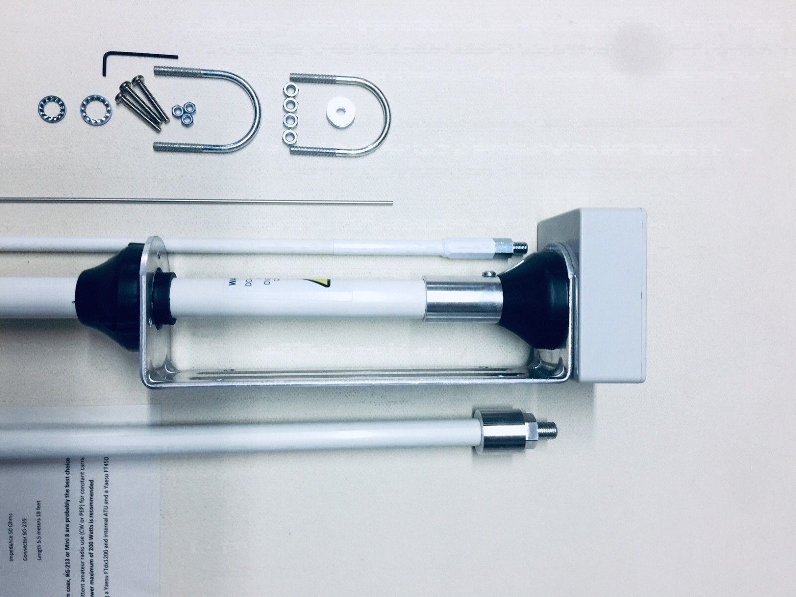 SE HF-360 XP 160m to 6m TOP BAND High Power 1kW Vertical Antenna