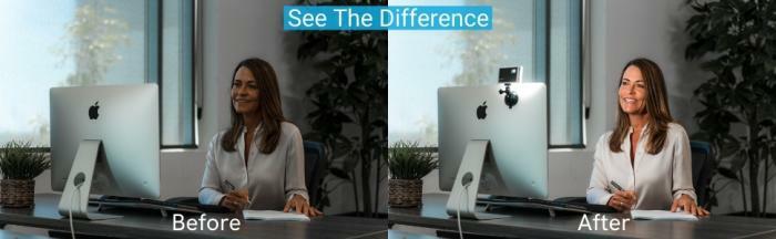 Lighting Kit for Live Streaming Video Conferencing Remote Working for Laptop PC