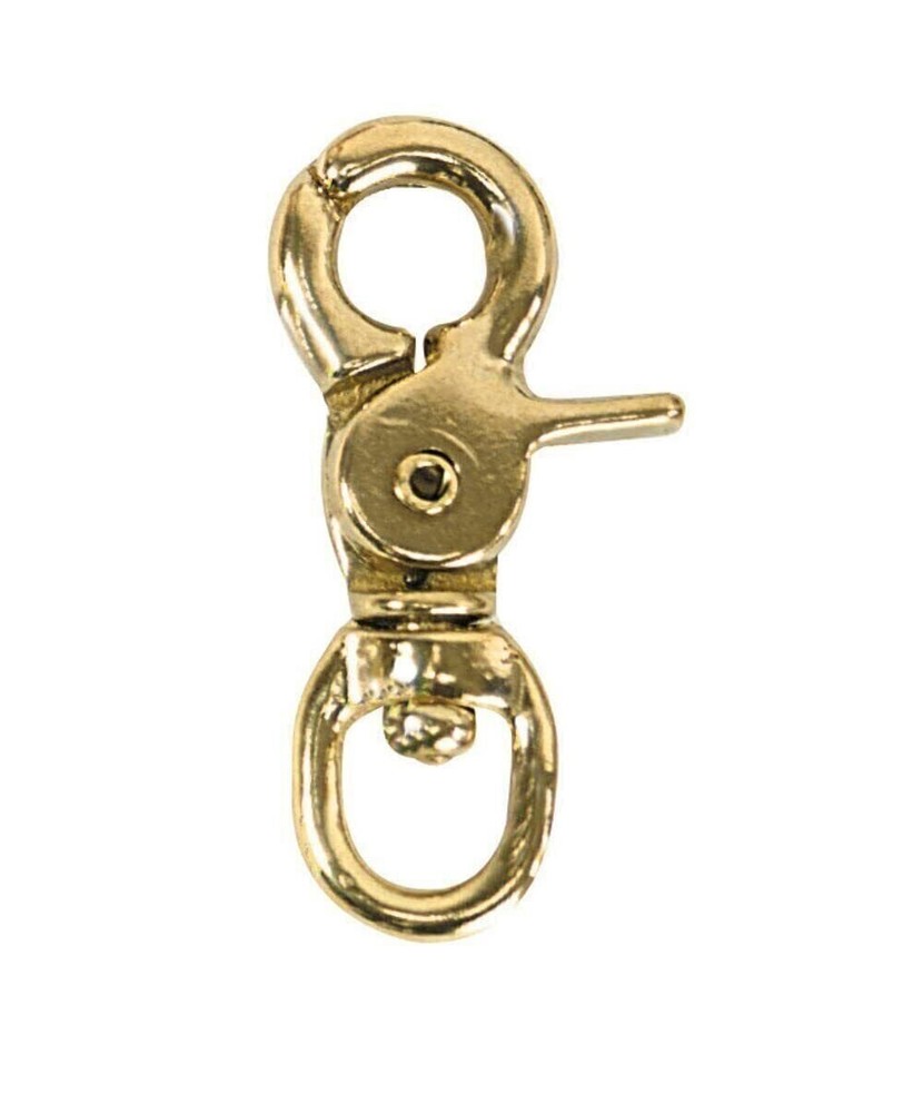 Whitecap S-1100, 1/2" Eye Trigger Snap, Brass