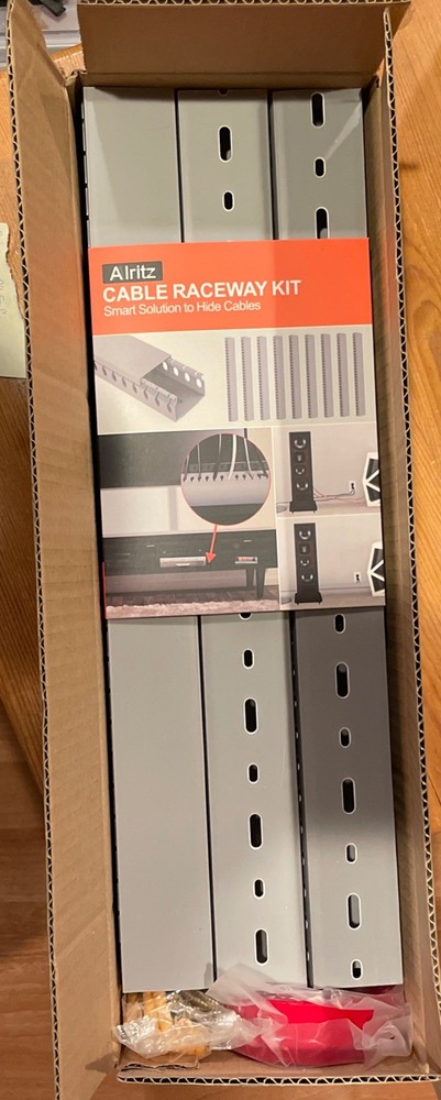 Alritz Cable Raceway Kit Smart Solution To Hide Cables