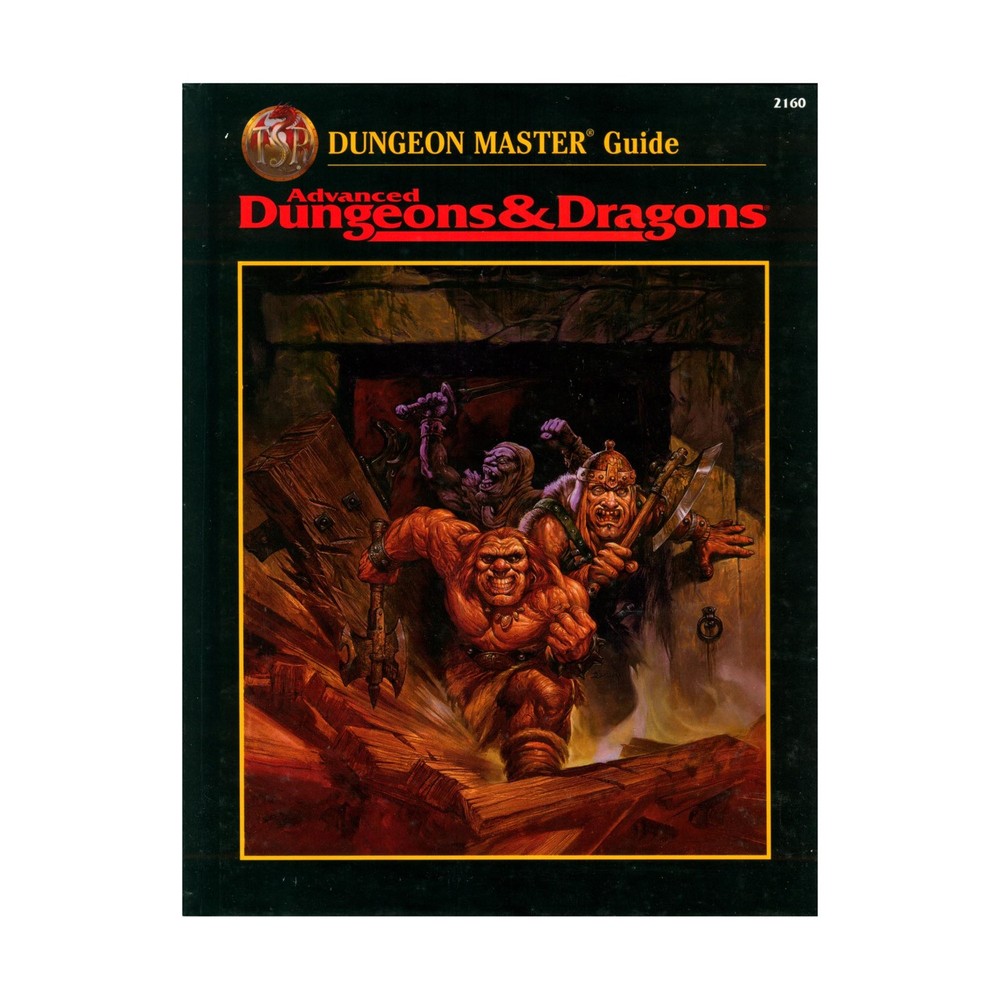 AD&D 2nd Ed Dungeon Master's Guide (Revised Ed, 3rd) Fair+