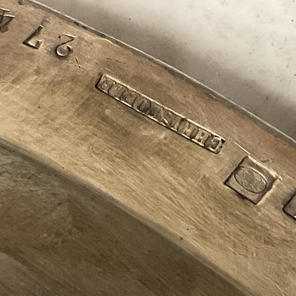 Christofle Silver Plate Plate - Silverplated Tableware Serving Plate