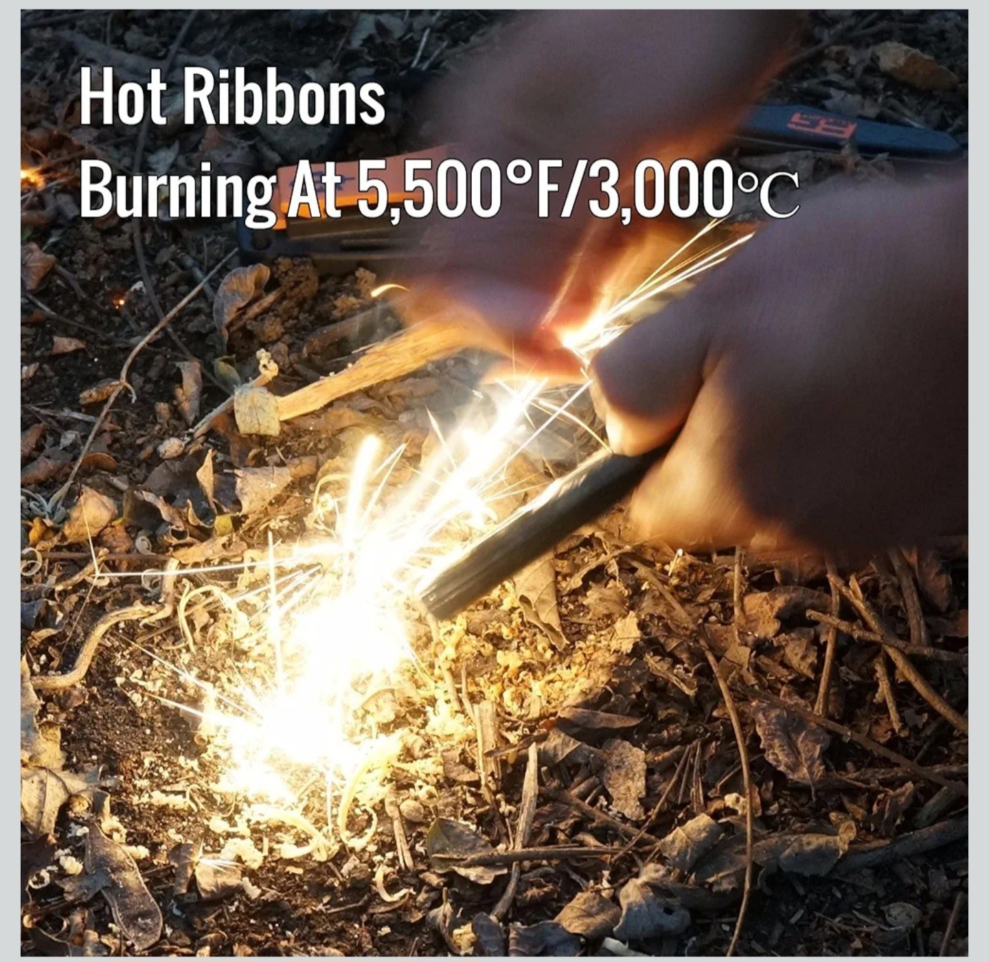 10 PCS 3/8 X 4 Fire Starter Rod Magnesium Rod Ferrocerium Flint Premium Lighter