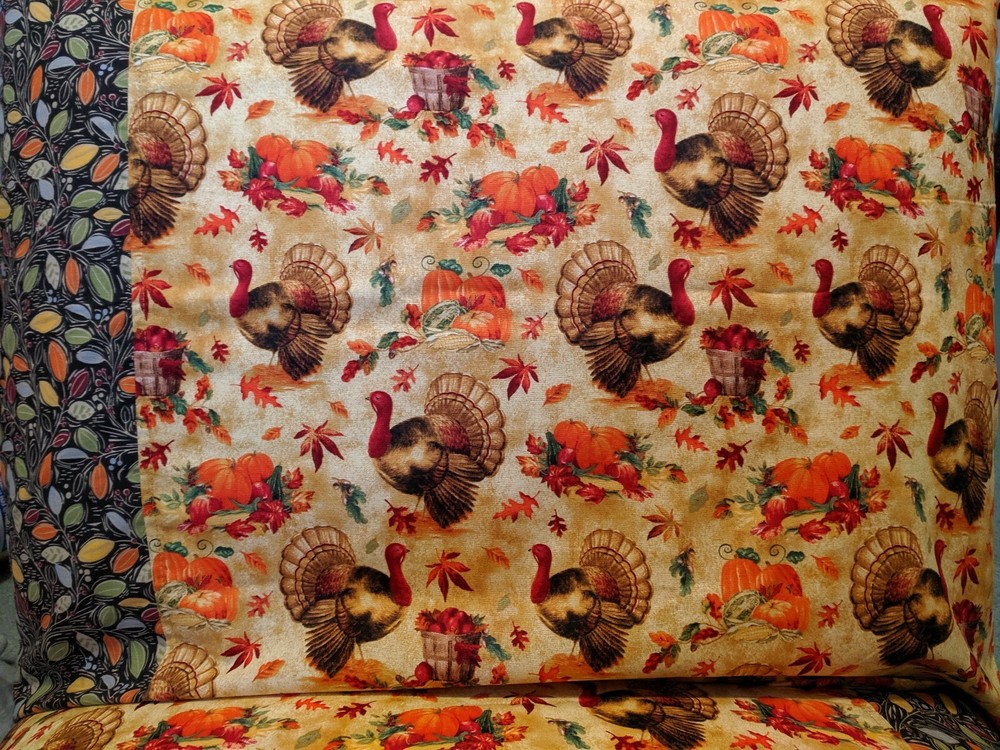 Turkey pattern 100% new Cotton handmade Pillowcase one pair