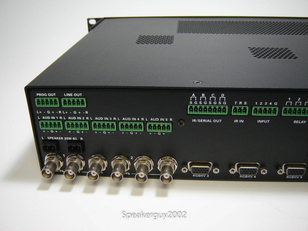 Rack Mountable Crestron MPS-100 / Multimedia Presentation System / 4456891 -- CC