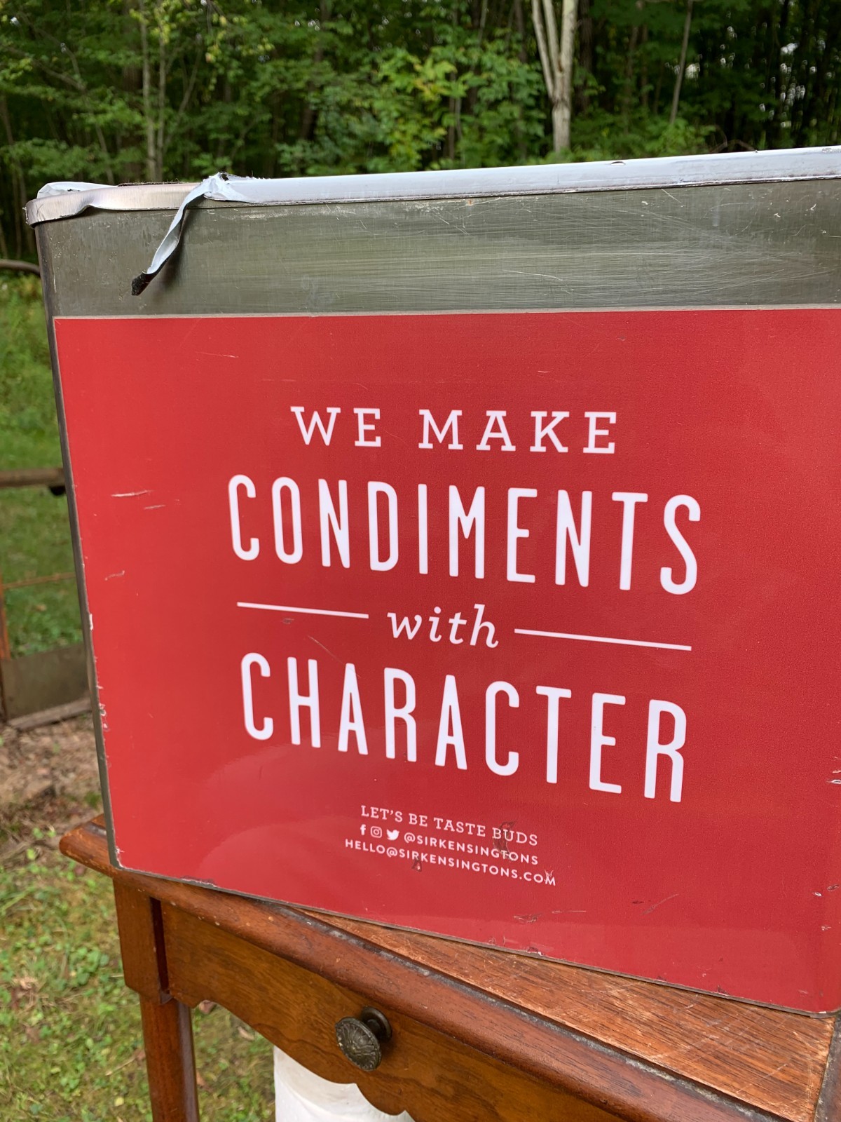 Vintage Restaurant Sir Kensington's Ketchup Dispenser Large