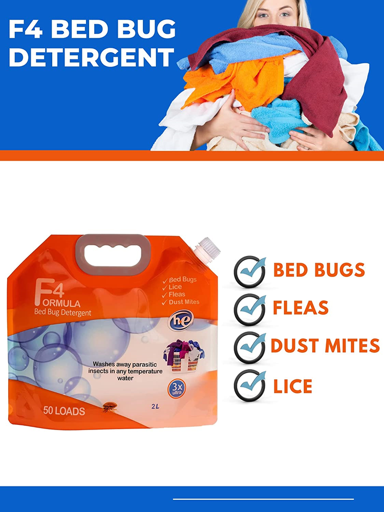 BED BUG DETERGENT- 50 Loads