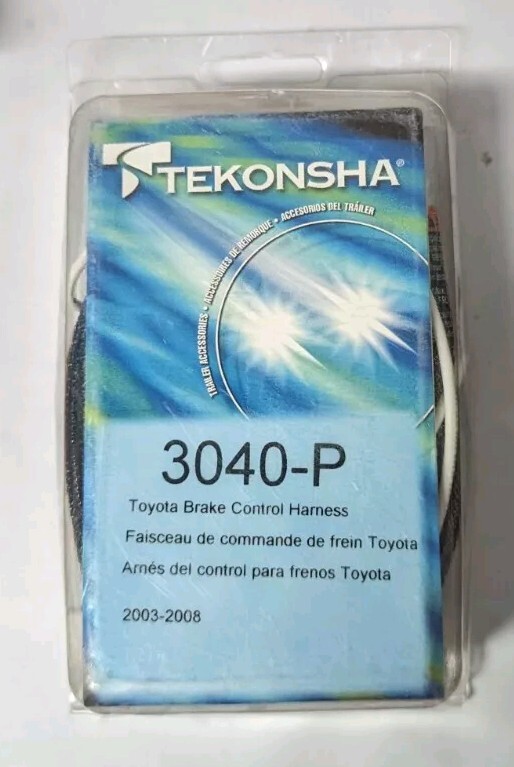 Trailer Brake Control Harness Tekonsha 3040-P