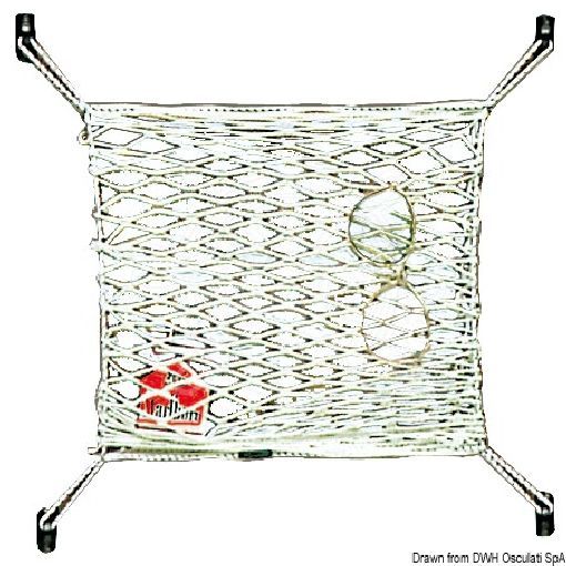 Osculati Storage Elastic Nylon Net 300 X 200 mm