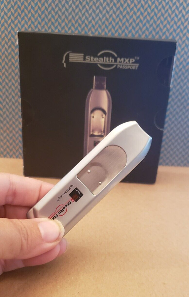 MXI SECURITY STEALTH MXP PASSPORT 4GB ENCRYPTED FLASH DRIVE