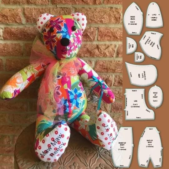 30 Pcs Acrylic Memory Bear Template Ruler Set, Sewing Patterns for Beginners ...