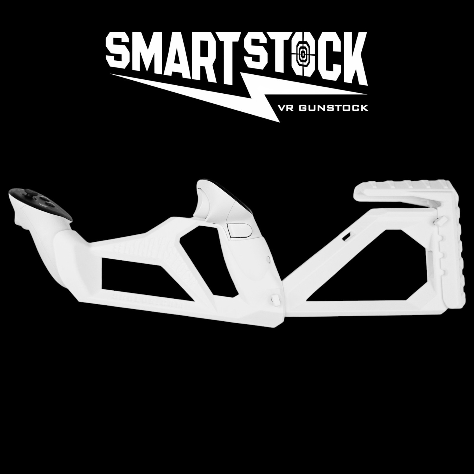 SMARTstock VR Gunstock for Quest 1/2/3/3S/Pro/Rift S - Nonmagnetic fast movment