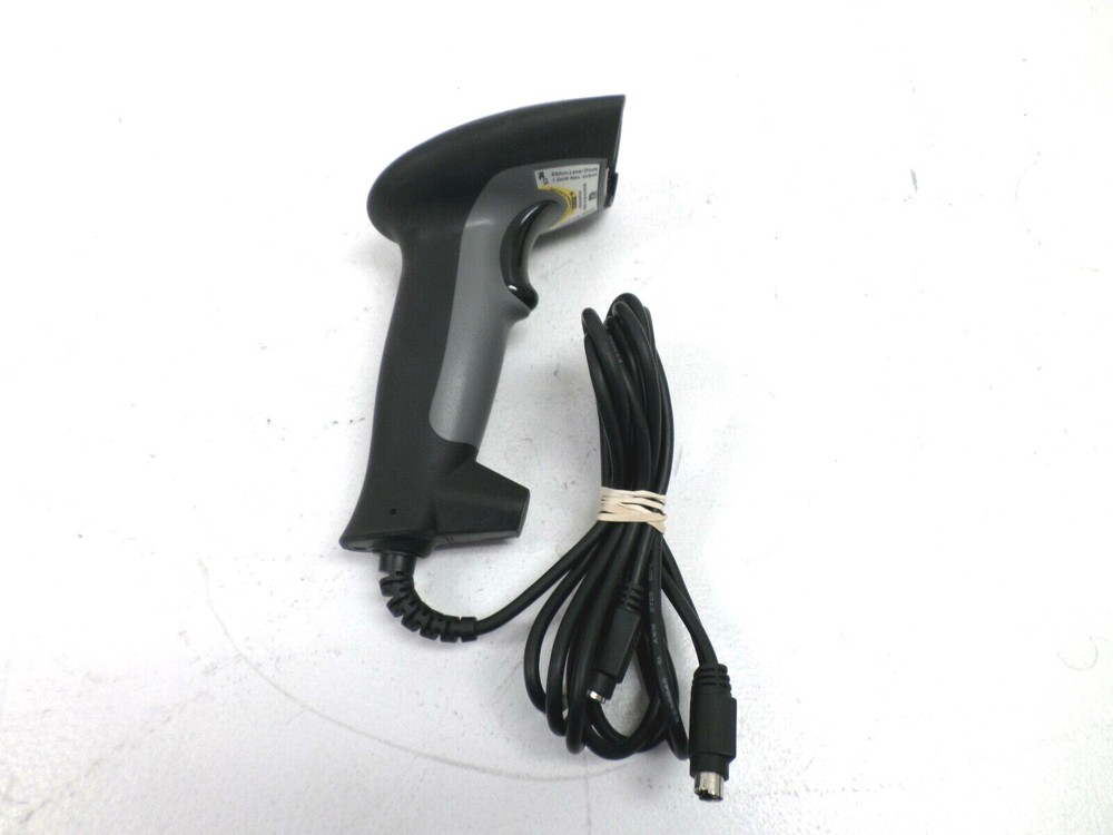 Adesso NuScan 3000P 1D Barcode Scanner and PS/2 Cable - TESTED