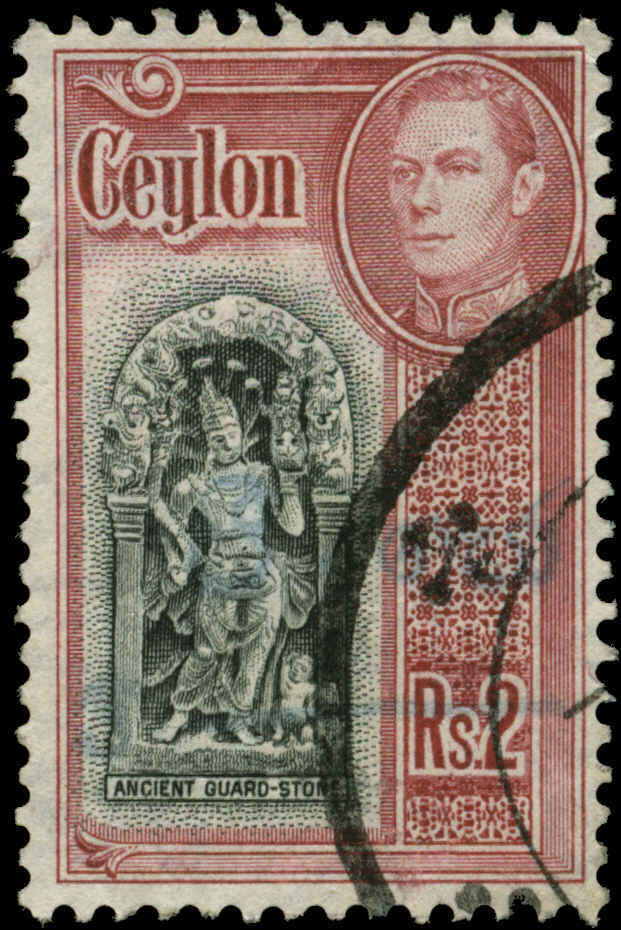 Ceylon Scott #288 SG #396 Used