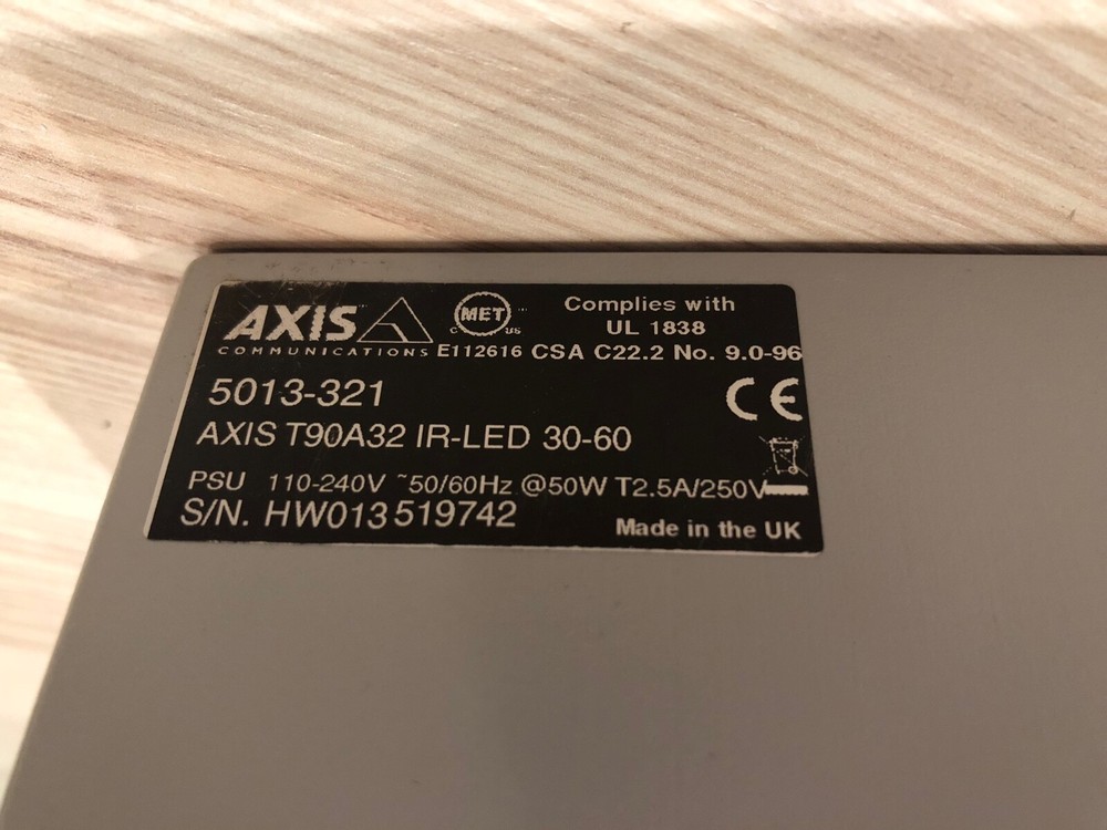 Axis T90A32 IR LED illuminator