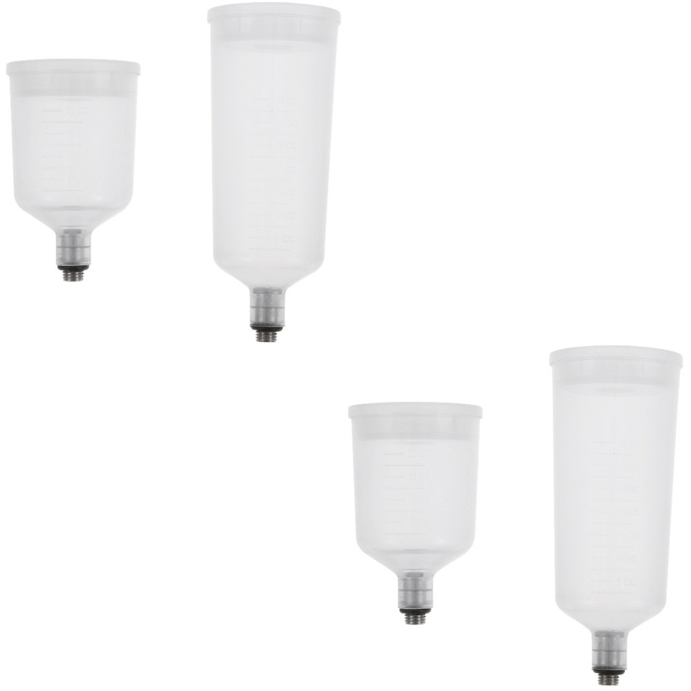 4 PCS Split-type Airbrush Use Paint Container Replaceable Airbrush Pigment Cup