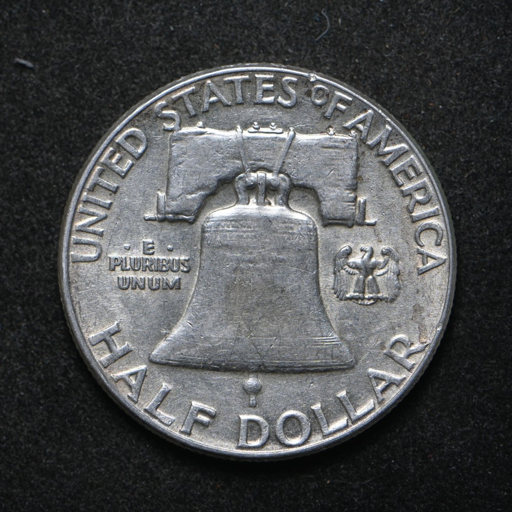 1955 Franklin Silver Half Dollar (cn16409)