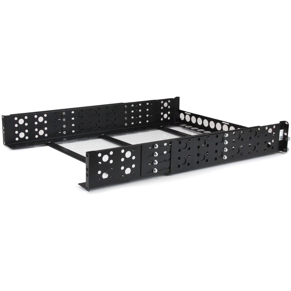 StarTech UNIRAILS2U 19" Adjustable Depth Rack Rails - Black