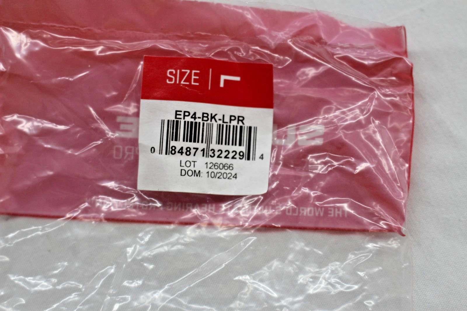 SUREFIRE SONIC DEFENDERS PLUS EP4-BK BLACK SZ LARGE