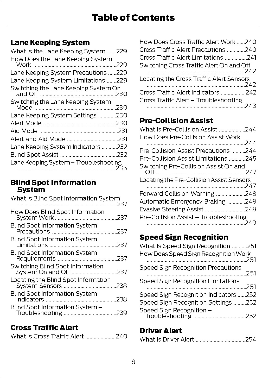 2025 Ford Bronco Sport Owners Manual User Guide