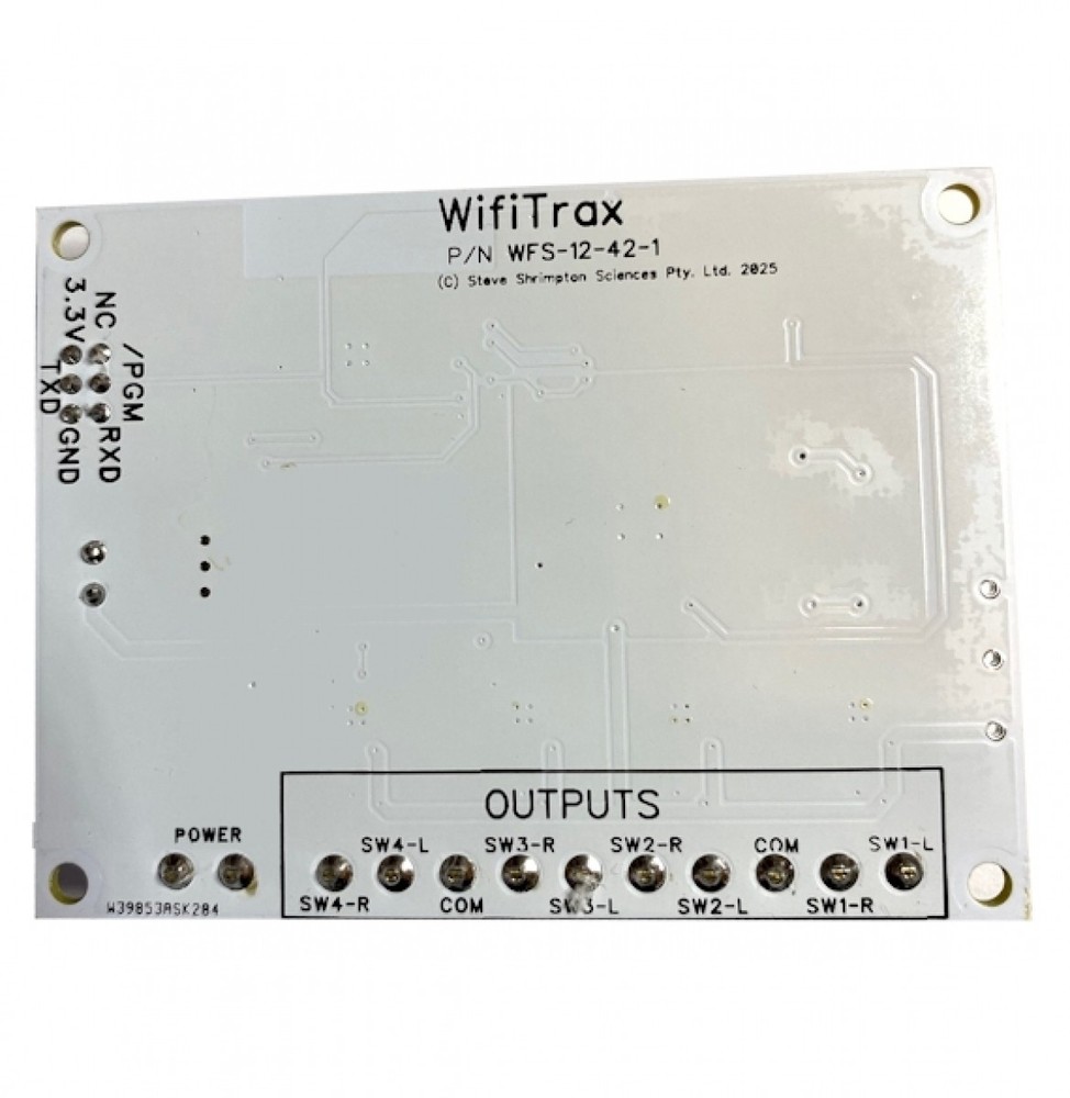 WifiTrax WFS-42 Quad Wi-Fi Stall-Motor Switch Machine Controller