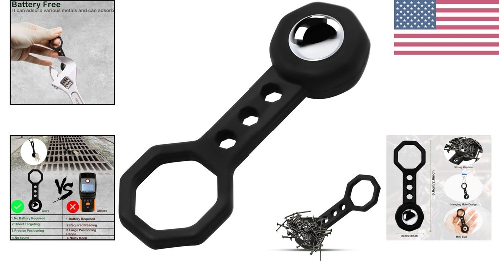 Powerful Magnetic Stud Finder - Battery-Free, Quick Detection for DIY Projects