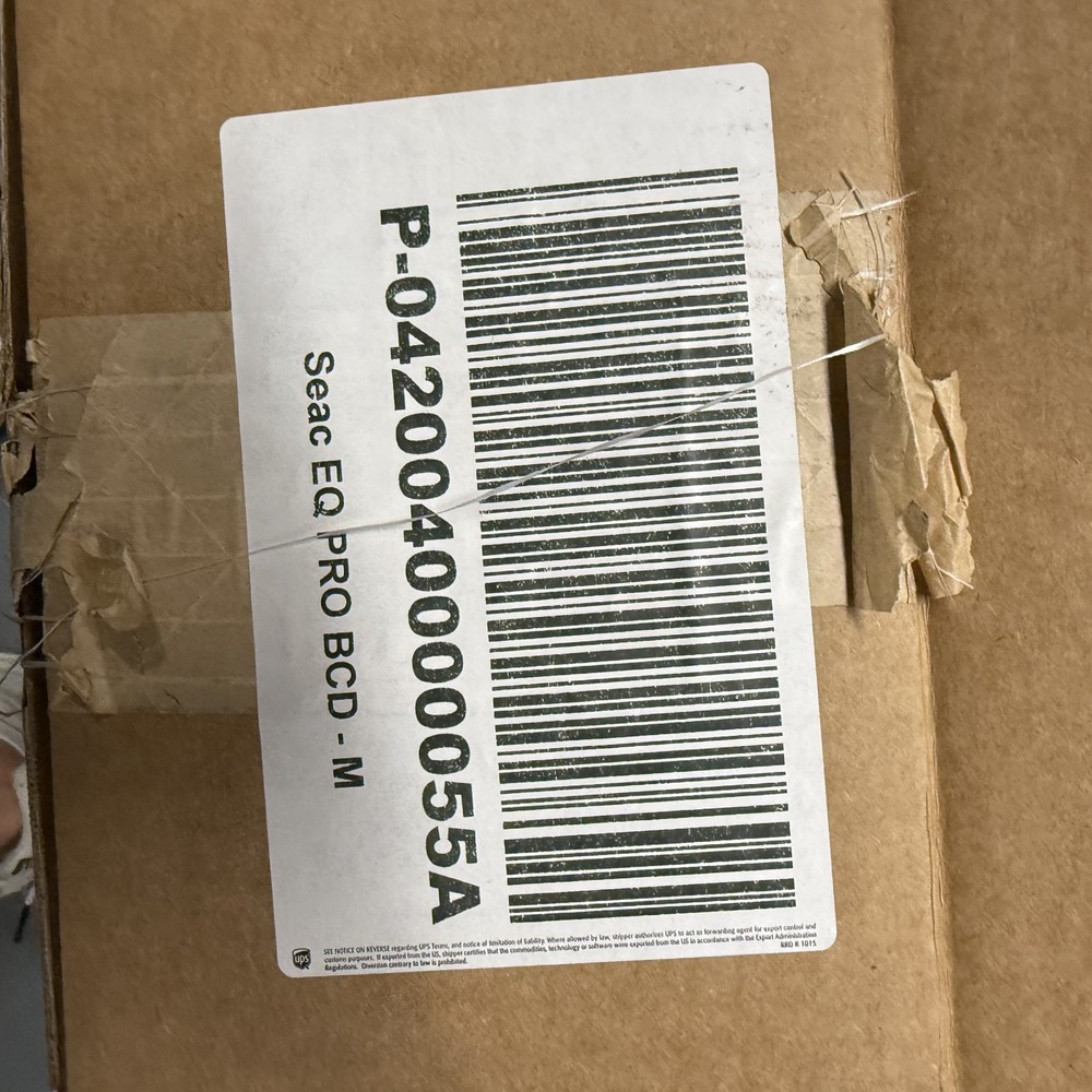 SEAC EQ-PRO Scuba Diving BCD Jacket | Size Medium | New Buoyancy Compensator