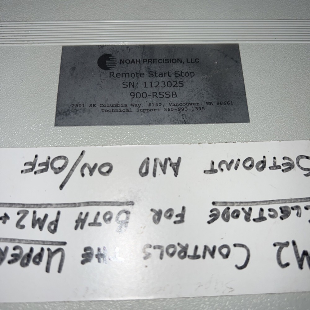 Applied Materials Noah precision LAM RCM 900-RSSB REMOTE START STOP