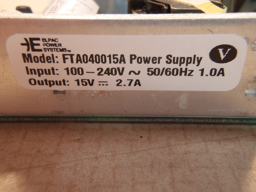 FTA040015A Elpac Power Supply