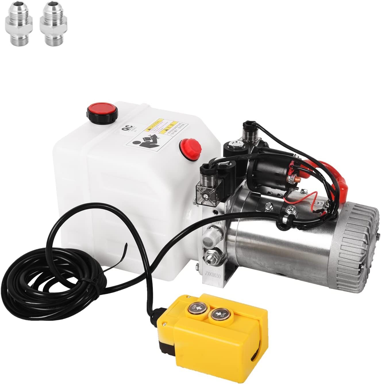 3 Quart Hydraulic Power Unit Pump Double Acting Dump Trailer Lifting Platforms