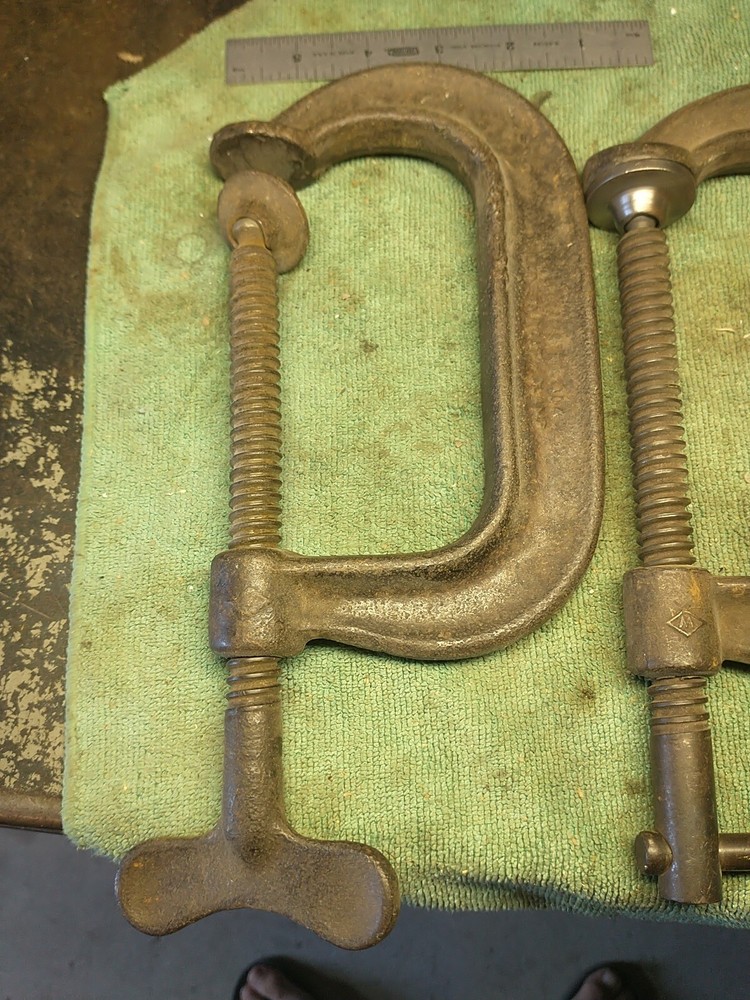Williams #404 4" Deep Throat C Clamps
