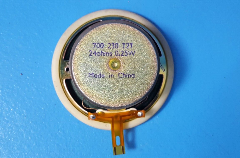 ( 2 pcs ) LOUDSPEAKER, 24OHM, 0.25W, ROUND SPEAKER