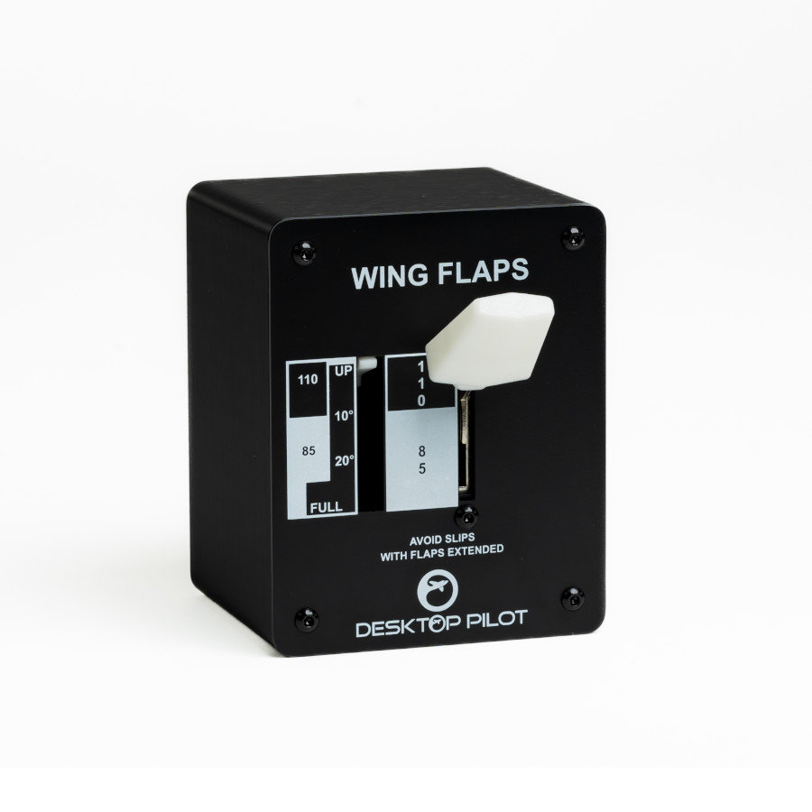 C172 Flaps Panel with Motorized Indicator for Flight Simulators - Fast Shipping