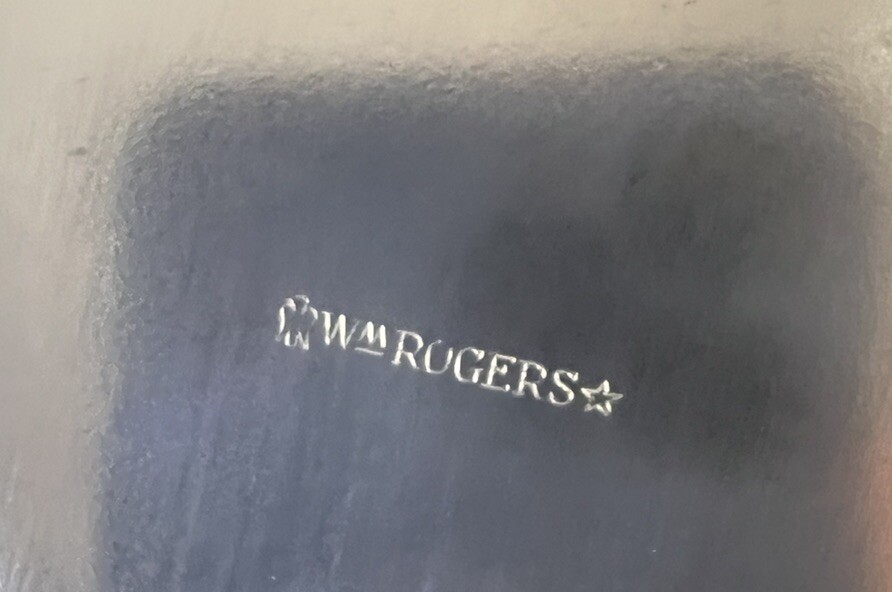 Wm Rogers Coffee / Tea Pot Creamer and Sugar Caddy With Lid